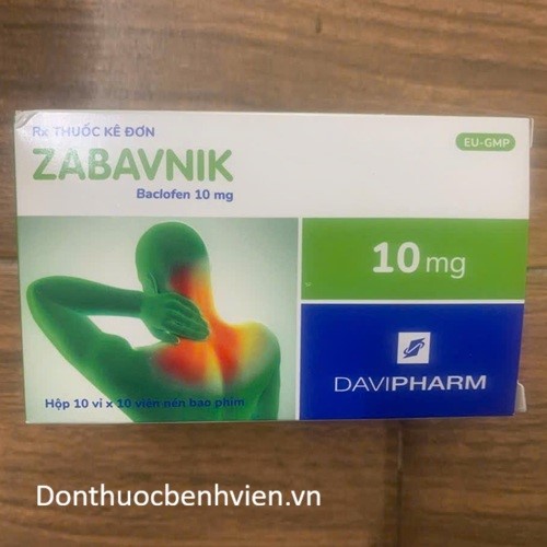 Viên nén bao phim Thuốc Zabavnik 10mg