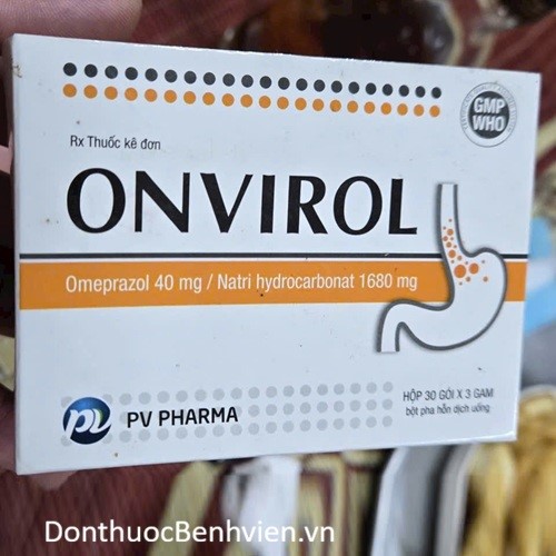 Bột pha hỗn dịch uống Thuốc Onvirol 40mg/1680mg