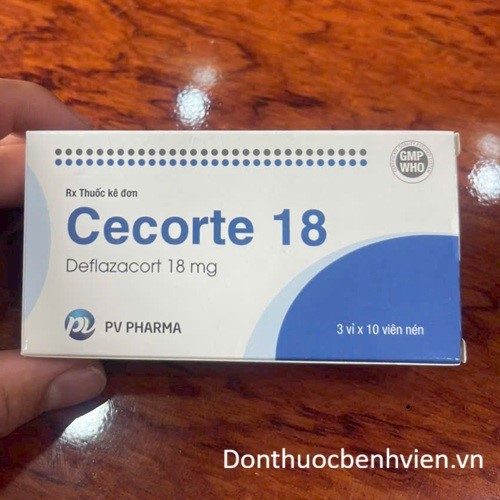 Viên nén Thuốc Cecorte 18mg