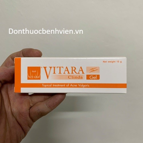 Thuốc điều trị mụn Vitara Clinda Gel 15g