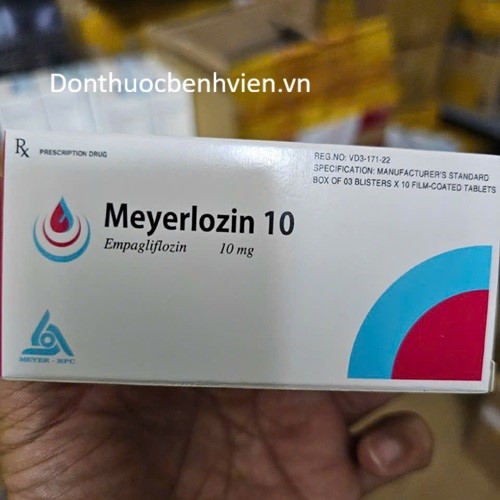 Viên nén bao phim Thuốc Meyerlozin 10