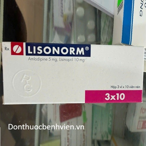 Viên uống Thuốc Lisonorm 5mg/10mg