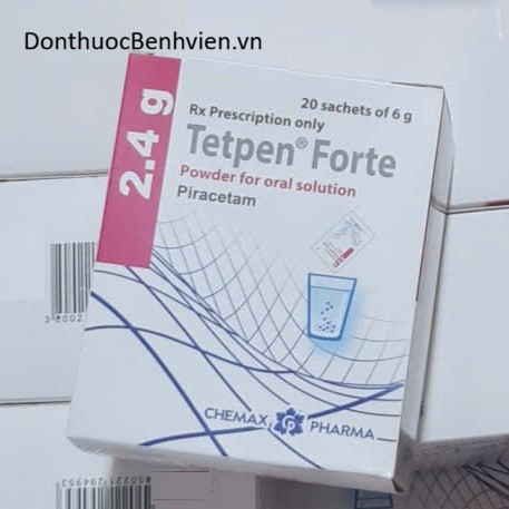 Bột pha hỗn dịch uống Thuốc Tetpen Forte 2.4g