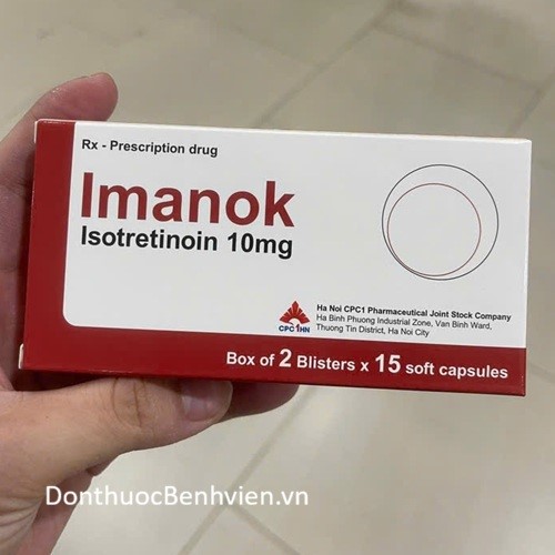 Viên nang mềm Thuốc Imanok 10mg