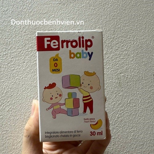 Dung dịch uống Ferrolip Baby 30ml