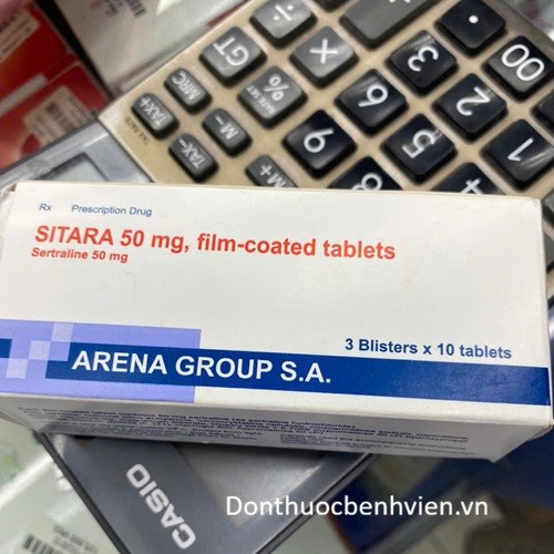 Viên uống Thuốc Sitara 50mg