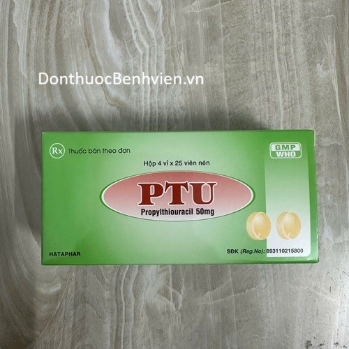 Thuốc PTU 50mg Hataphar