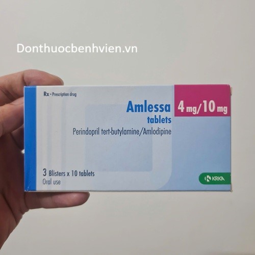 Viên uống Thuốc Amlessa 4mg/10mg