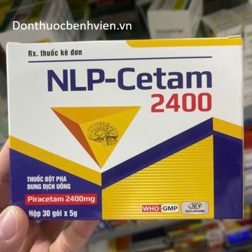 Thuốc bột pha dung dịch uống NLP-Cetam 2400