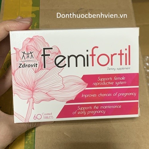 Femifortil - Thực phẩm bảo vệ sức khỏe