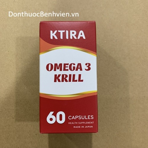 Viên uống bổ não Ktira omega 3 Krill