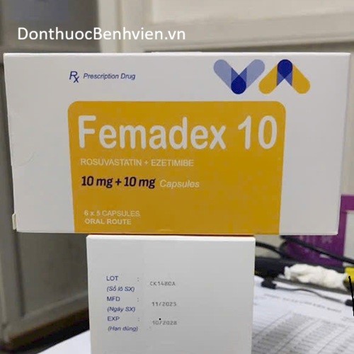 Viên nang cứng Thuốc Femadex 10