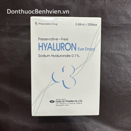 Thuốc Hyaluron Eye Drops - Dung dịch nhỏ mắt 0.88ml