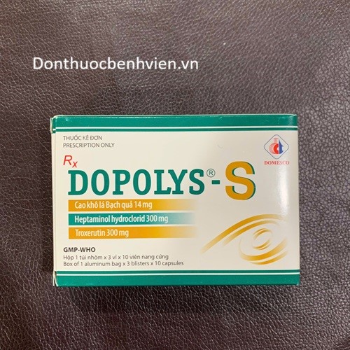 Viên nang cứng Thuốc Dopolys - S