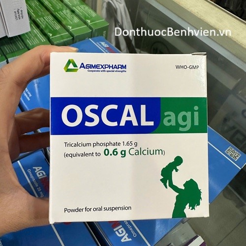 Bột pha hỗn dịch uống Thuốc Oscal Agi