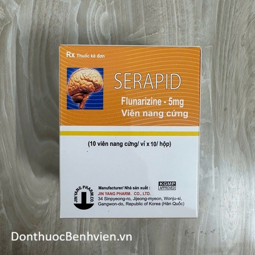 Viên nang cứng Thuốc Serapid 5mg