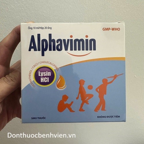 Siro Thuốc Alphavimin 10ml