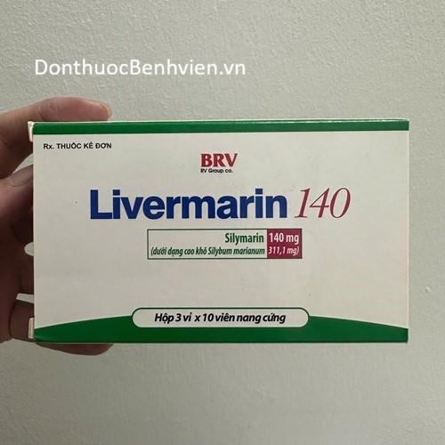 Viên nang cứng Thuốc Livermarin 140mg