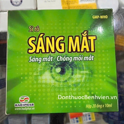 Thuốc Siro sáng mắt Hadiphar