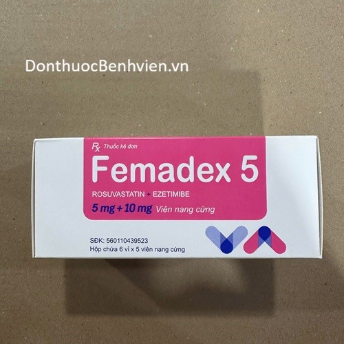 Viên nang cứng Thuốc Femadex 5