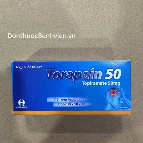 Viên nén bao phim Thuốc Torapain 50mg