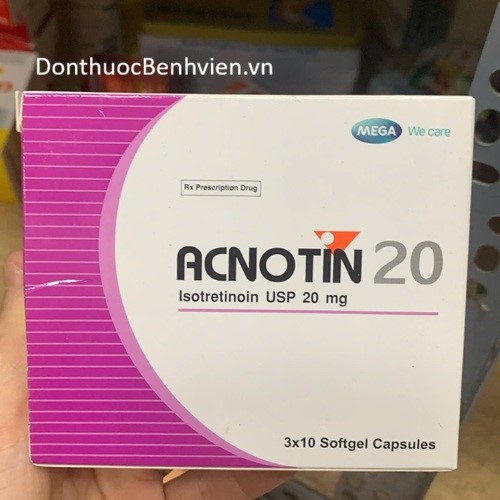 Thuốc Acnotin 20mg