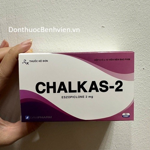 Viên nén bao phim Thuốc Chalkas 2mg