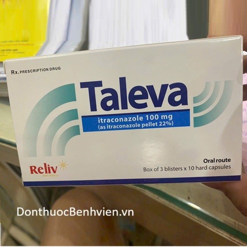 Viên nang cứng Thuốc Taleva 100mg