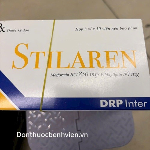 Viên nén bao phim Thuốc Stilaren 850mg/50mg