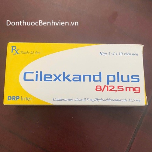 Viên nén Thuốc Cilexkand Plus 8mg/12.5mg