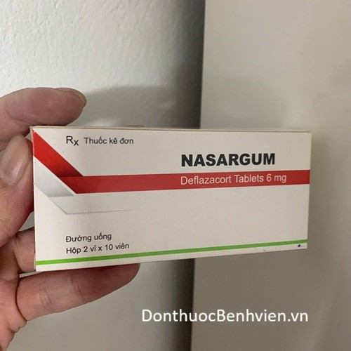 Viên nén Thuốc Nasargum 6mg