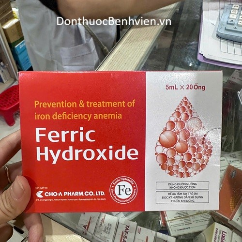 Dung dịch uống Thuốc Ferric Hydroxide 5ml