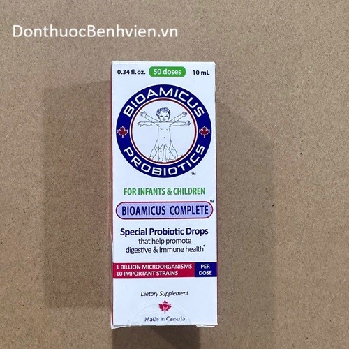 Dung dịch uống Bioamicus Complete 10ml