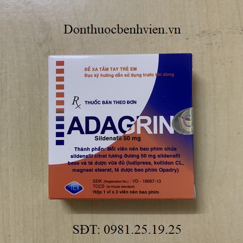 Thuốc Adagrin 50mg
