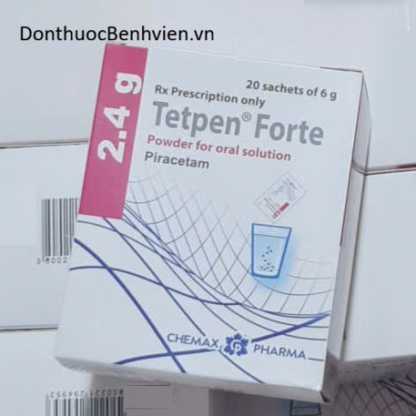 Bột pha hỗn dịch uống Thuốc Tetpen Forte 2.4g