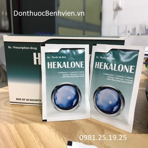 Cốm Pha dung dịch uống Thuốc Hekalone