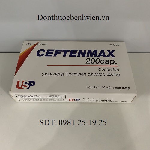 Thuốc Ceftenmax 200cap
