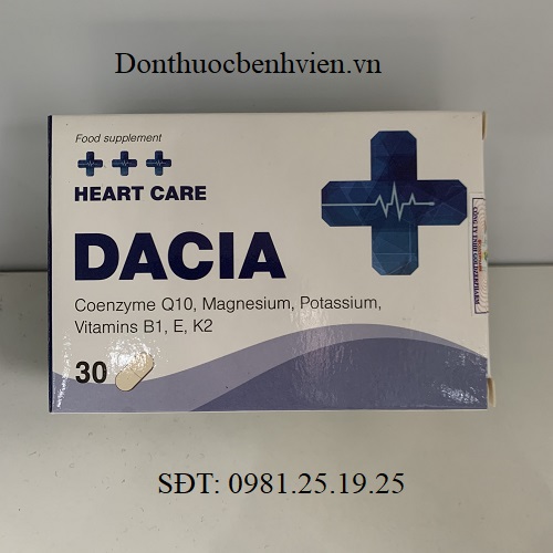 Thực phẩm bảo vệ sức khỏe Dacia