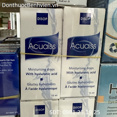 Dung dịch Nước mắt nhân tạo Acuaiss Disop 15ml
