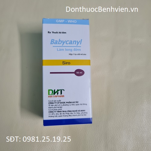 Dung dịch làm long đờm Babycanyl 60ml