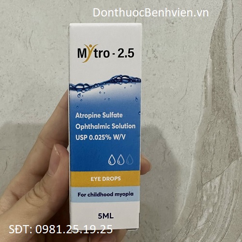 Dung dịch nhỏ mắt Mytro 2.5