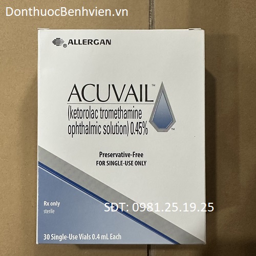 Dung dịch nhỏ mắt Thuốc Acuvail