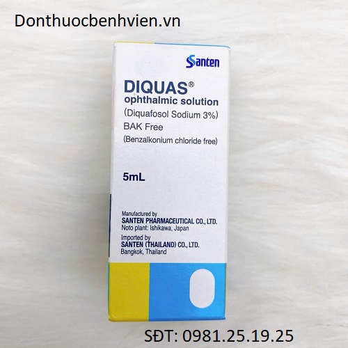 Dung dịch nhỏ mắt Thuốc Diquas 5ml