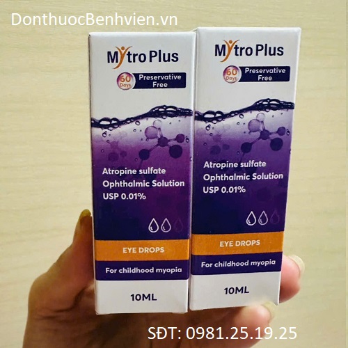 Dung dịch nhỏ mắt Thuốc Mytro Plus 10ml