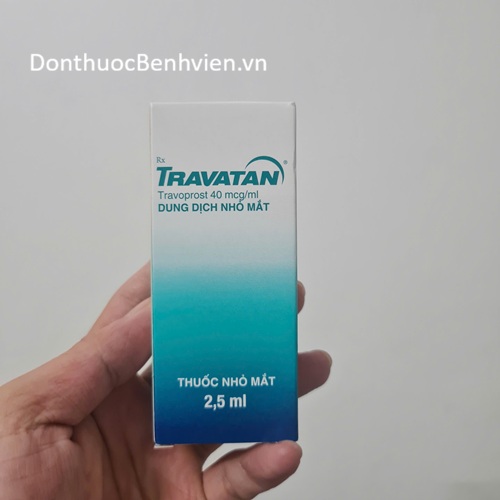 Dung dịch nhỏ mắt Thuốc Travatan 2.5ml