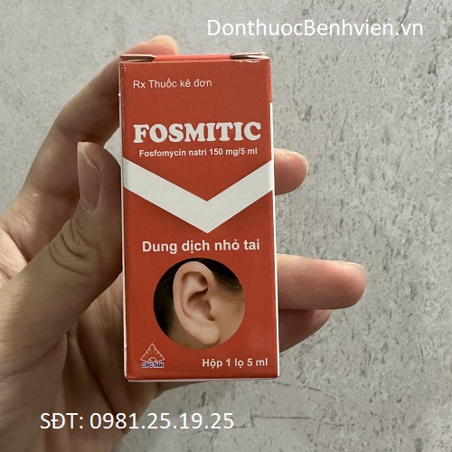 Dung dịch nhỏ tai Thuốc Fosmitic 5ml