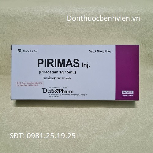 Dung dịch tiêm Thuốc Pirimas Inj 5ml