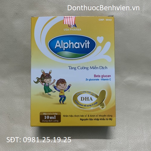 Dung dịch uống Alphavit Tăng cường miễn dịch