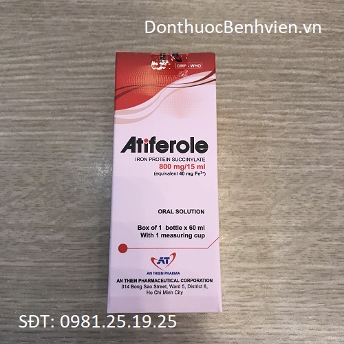 Dung dịch uống Atiferole 60ml