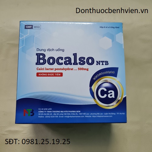 Dung dịch uống Bocalso NTB